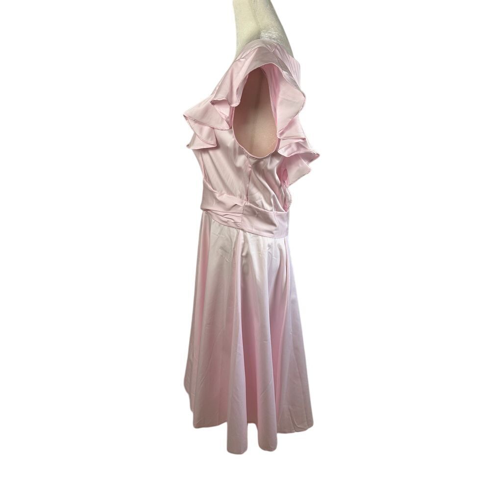 Closet Dress Women's 12 Ruffle Details and Back‎ Zipper NWT - Picture 3 of 11